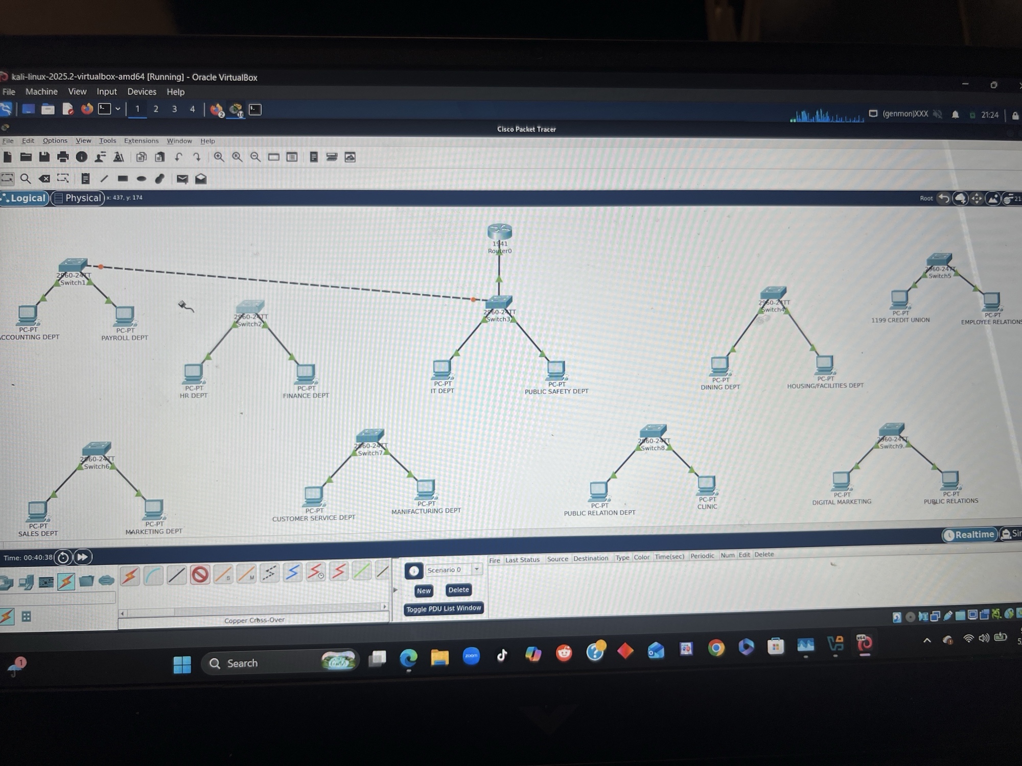 Trunk Plot Networking Enterprise Campus Network Segmentation Lab — Romando Wright